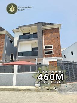 Newly Built Contemporary 5 Bedroom Fully Detached Duplex