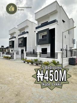 Newly Built, Contemporary 5 Bedroom Fully Detached Duplex