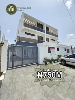 Newly Built Contemporary 5 Bedroom Semi-Detached Duplex