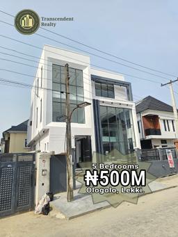 Newly Built Deluxe 5 Bedroom Fully Detached Duplex