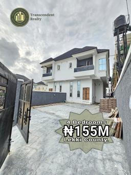 Newly Built Spacious 4 Bedroom Semi-detached Duplex