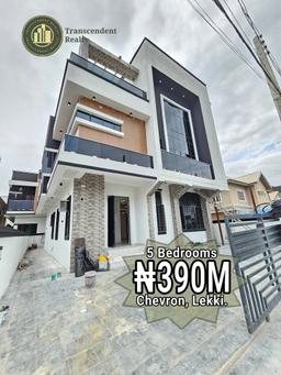 Newly Built Deluxe 5 Bedroom Fully Detached Duplex