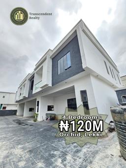 Newly Built Contemporary 4 Bedroom Terraced Duplex