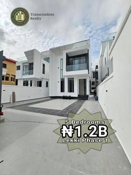 Newly Built Deluxe 5 Bedroom Fully Detached Duplex