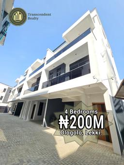 Newly Built Contemporary 4 Bedroom Terraced Duplex