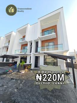 Newly Built Contemporary 4 Bedroom Semi-detached Duplex with Bq