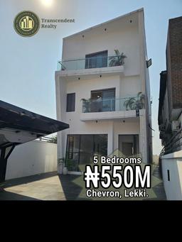 Newly Built Deluxe 5 Bedroom Fully Detached Duplex with a Cinema and Swimming pool