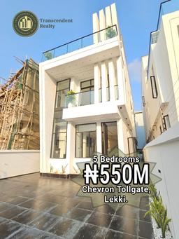 Newly Built Deluxe 5 Bedroom Fully Detached Duplex