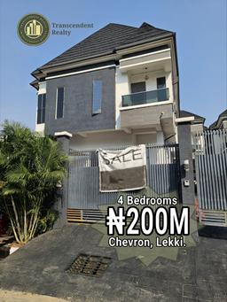 Contemporary 4 Bedroom Fully Detached Duplex