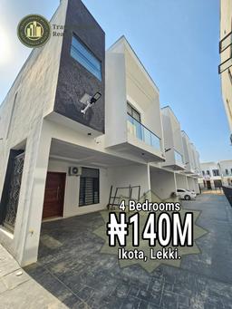 Newly Built Contemporary 4 Bedroom Terraced Duplex