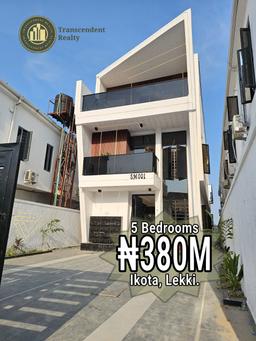 Newly Built Deluxe 5 Bedroom Fully Detached Duplex