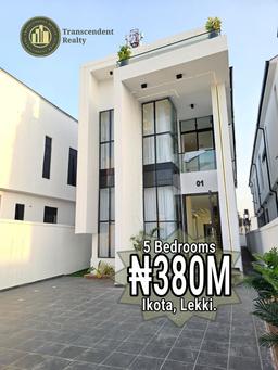 Newly Built Deluxe 5 Bedroom Fully Detached Duplex