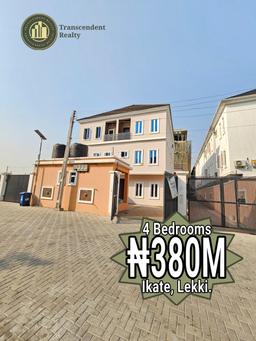Exquisite Newly Built 4 Bedroom Semi-detached Duplex