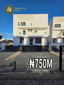 Newly Built Spacious 5 Bedroom Fully Detached Triplex