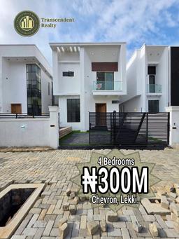 Newly Built 4 Bedroom Fully Detached Duplex with a Swimming pool
