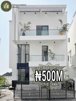 Deluxe 5 Bedroom Fully Detached Duplex