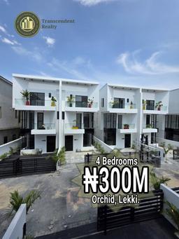 Deluxe 4 Bedroom Semi-detached Duplex with Bq