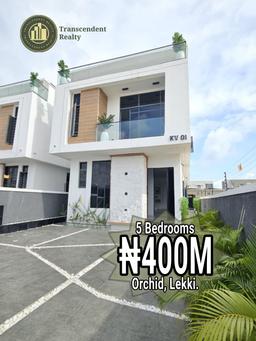 Deluxe 5 Bedroom Fully Detached Duplex