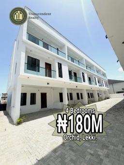 Newly Built Contemporary 4 Bedroom Terraced Triplex
