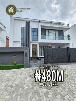 Deluxe 5 Bedroom Fully Detached Duplex