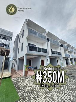 Newly Built Contemporary 4 Bedroom Terraced Duplex