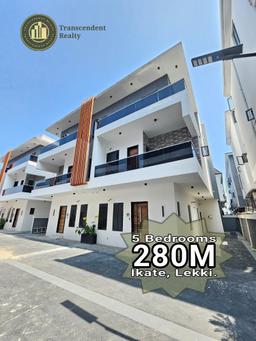 Exquisite 5 Bedroom Semi-detached Duplex