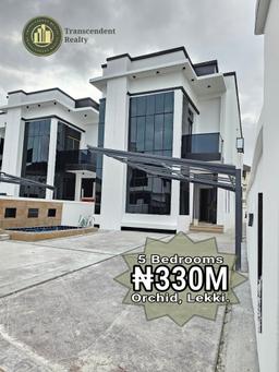 Newly Built Contemporary 5 Bedroom Fully Detached Duplex