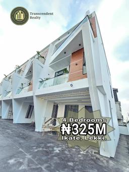 Elegantly designed 4 Bedroom Terraced Triplex
