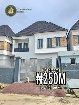 Newly Built Contemporary 4 Bedroom Fully Detached Duplex