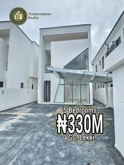 Deluxe 5 Bedroom Fully Detached Duplex