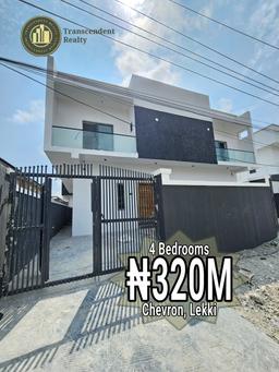Newly Built Deluxe 4 Bedroom Semi-detached Duplex with Bq