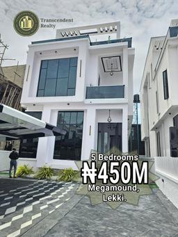 Newly Built Deluxe 5 Bedroom Fully Detached Triplex with Cinema and Swimming Pool