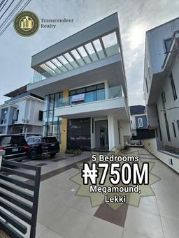 Newly Built Deluxe 5 Bedroom Fully Detached Triplex with Cinema and Swimming Pool