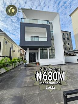 Newly Built Deluxe 5 Bedroom Fully Detached Triplex with Cinema and Swimming Pool