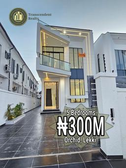 Newly Built Deluxe 5 Bedroom Fully Detached Duplex