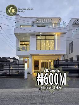 Newly Built Deluxe 5 Bedroom Fully Detached Triplex